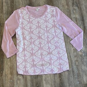 J.Crew pink cotton top🎀